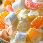 Delicious Hawaiian fruit salad made with Cool Whip and fresh tropical fruits
