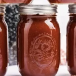 Homemade canned sauce recipe for BBQ enhancement